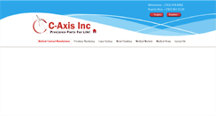 Desktop Screenshot of c-axis.com